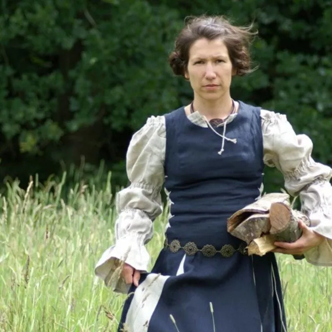 Blouse En Lin Isabetta, Naturelle 2 Blouse En Lin Isabetta, Naturelle – Image 2