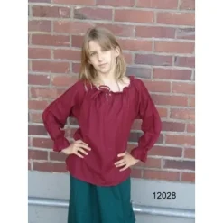 Leonardo Carbone Blouse Fille Fleur Rouge