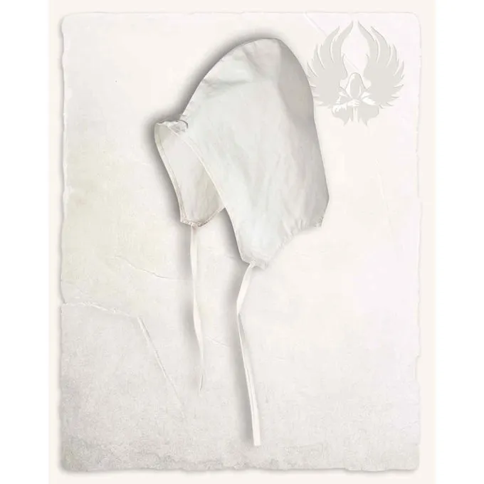 Mytholon Bonnet Médiéval Greta, Crème 1 Mytholon Bonnet Médiéval Greta, Crème