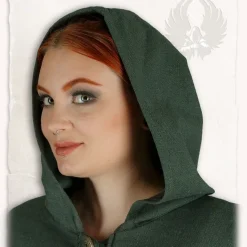 Mytholon Cape Kim Médiéval, Vert -Tudor Soldes Magasin cape kim medieval vert 2