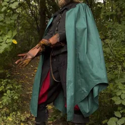 Epic Armoury Cape Tirion Vert-noir -Tudor Soldes Magasin cape tirion vert noir 2