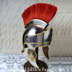 Deepeeka Casque Attique à Crête