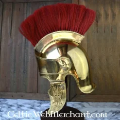 Deepeeka Casque Attique à Crête, En Laiton -Tudor Soldes Magasin casque attique a crete en laiton 5