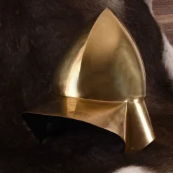 Tudor Soldes Magasin 5 Deepeeka Casque Grec Béotien, Laiton