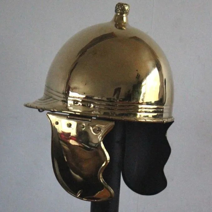 Deepeeka Casque Type Montefortino A, En Laiton 5 Deepeeka Casque Type Montefortino A, En Laiton – Image 5