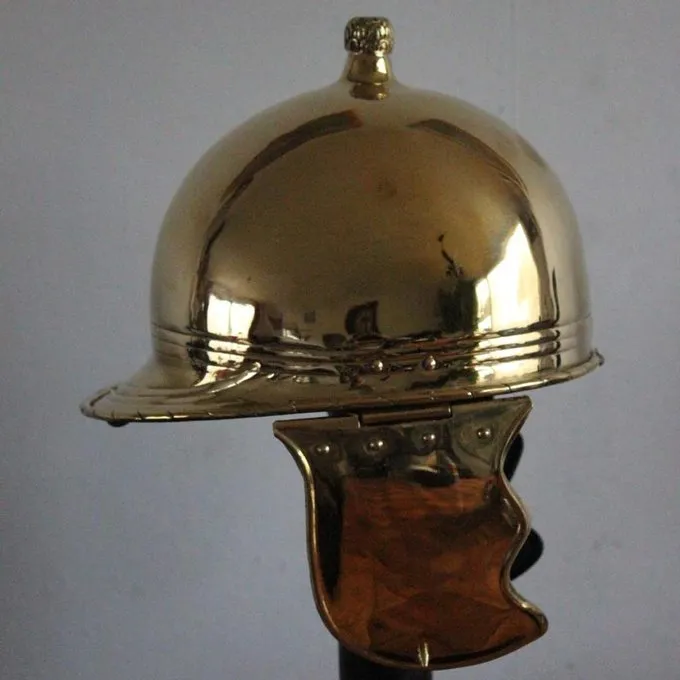 Deepeeka Casque Type Montefortino A, En Laiton 6 Deepeeka Casque Type Montefortino A, En Laiton – Image 6