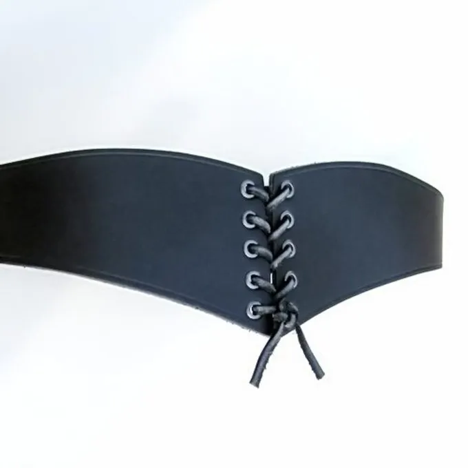 Ceinture Corset Bertholdin B, Cuir Noir 1 Ceinture Corset Bertholdin B, Cuir Noir