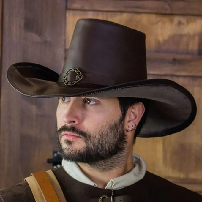 Rawblade Chapeau De Mousquete De La Croix, Brown 2 Rawblade Chapeau De Mousquete De La Croix, Brown – Image 2