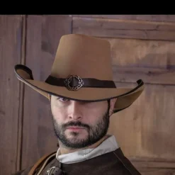 Rawblade Chapeau De Mousquette De La Croix, Brun Clair