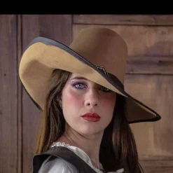 Rawblade Chapeau De Mousquette De La Croix, Brun Clair 10 Rawblade Chapeau De Mousquette De La Croix, Brun Clair -Tudor Soldes Magasin chapeau de mousquette de la croix brun clair 4