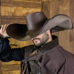 Rawblade Chapeau De Mousquette Diego, Marron 7 Rawblade Chapeau De Mousquette Diego, Marron -Tudor Soldes Magasin chapeau de mousquette diego marron 2