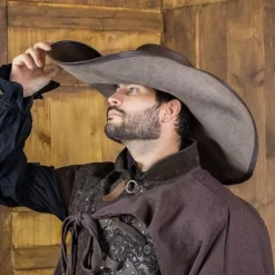 Rawblade Chapeau De Mousquette Diego, Marron 9 Rawblade Chapeau De Mousquette Diego, Marron -Tudor Soldes Magasin chapeau de mousquette diego marron 4