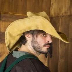 Rawblade Chapeau De Sorcière Morgana, Brun Clair -Tudor Soldes Magasin chapeau de sorciere morgana brun clair 2