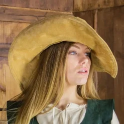 Rawblade Chapeau De Sorcière Morgana, Brun Clair -Tudor Soldes Magasin chapeau de sorciere morgana brun clair 5