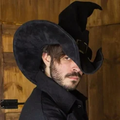 Rawblade Chapeau De Sorcière Morgana, Noir -Tudor Soldes Magasin chapeau de sorciere morgana noir 4