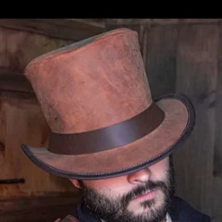 Rawblade Chapeau Du XVIIIe Siècle, Deluxe, Brun Altéré -Tudor Soldes Magasin chapeau du xviiie siecle deluxe brun altere 2