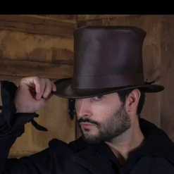 Rawblade Chapeau Du XVIIIe Siècle, Deluxe, Marron -Tudor Soldes Magasin chapeau du xviiie siecle deluxe marron 2