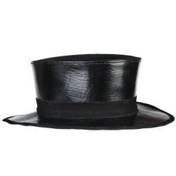 Ulfberth Chapeau En Cuir Médiéval, Noir