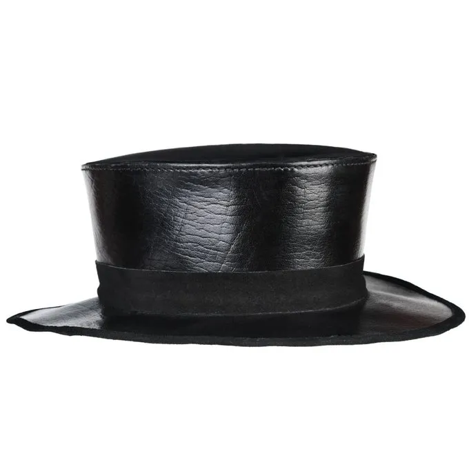 Ulfberth Chapeau En Cuir Médiéval, Noir 1 Ulfberth Chapeau En Cuir Médiéval, Noir