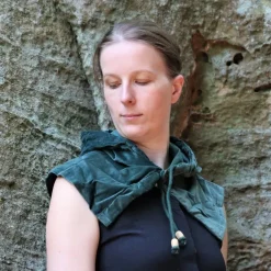 Leonardo Carbone Chaperon Avec Col, Vert 6 Leonardo Carbone Chaperon Avec Col, Vert -Tudor Soldes Magasin chaperon avec col vert 2