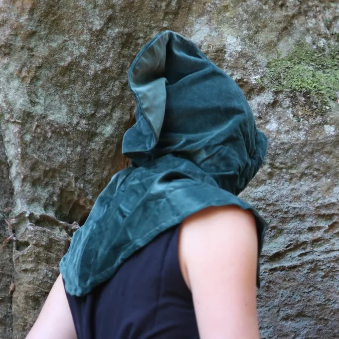 Leonardo Carbone Chaperon Avec Col, Vert 4 Leonardo Carbone Chaperon Avec Col, Vert – Image 4