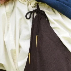 Chausses Médiévales à Lacets, Marron -Tudor Soldes Magasin chausses medievales a lacets marron 2