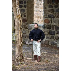 Leonardo Carbone Chemise Avec Bouton, Noir 11 Leonardo Carbone Chemise Avec Bouton, Noir -Tudor Soldes Magasin chemise avec bouton noir 5