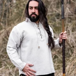 Leonardo Carbone Chemise En Coton épais, Gris -Tudor Soldes Magasin chemise en coton epais gris 5