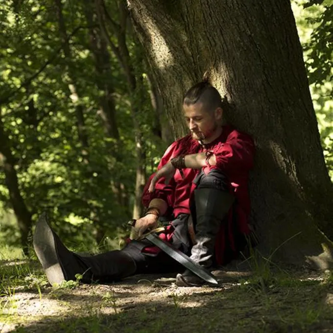 Epic Armoury Chemise Renaissance Cosimo, Rouge 5 Epic Armoury Chemise Renaissance Cosimo, Rouge – Image 5