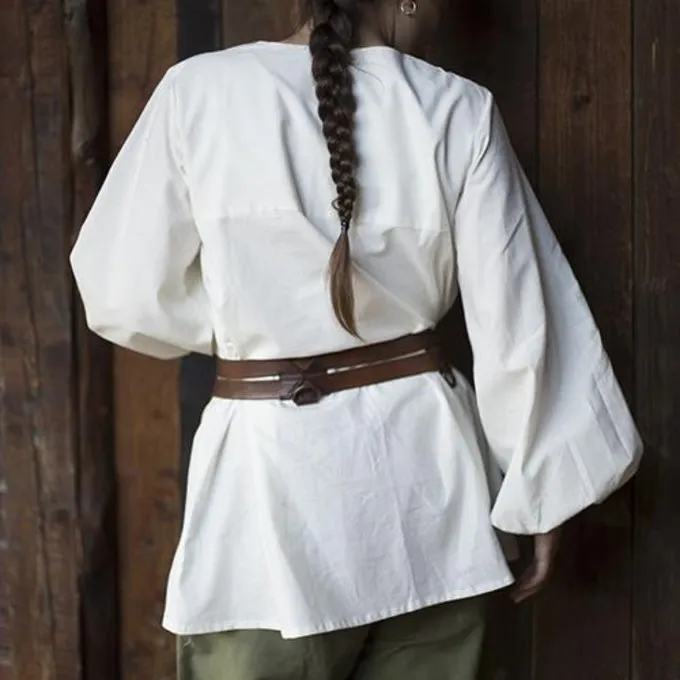 Epic Armoury Chemise Renaissance Luca, Blanche 3 Epic Armoury Chemise Renaissance Luca, Blanche – Image 3