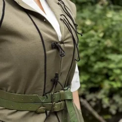 Epic Armoury Civilité Anglaise Doublet Vert -Tudor Soldes Magasin civilite anglaise doublet vert 3