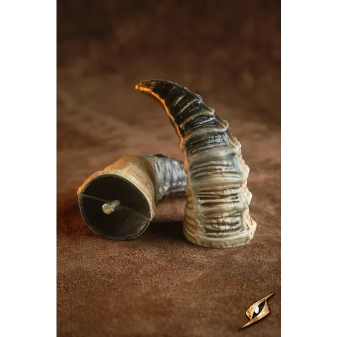 Epic Armoury Cornes De Démon Clair-foncé 2 Epic Armoury Cornes De Démon Clair-foncé – Image 2