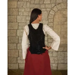 Mytholon Corsage En Cuir Lisa, Noir 8 Mytholon Corsage En Cuir Lisa, Noir -Tudor Soldes Magasin corsage en cuir lisa noir 2