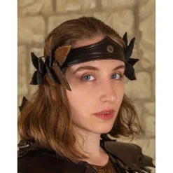 Tudor Soldes Magasin 28 Mytholon Couronne De Laurier En Cuir, Or Brun