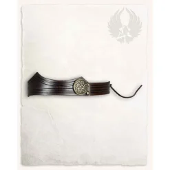 Mytholon Couronne En Cuir Isidor, Décorée, Marron 7 Mytholon Couronne En Cuir Isidor, Décorée, Marron -Tudor Soldes Magasin couronne en cuir isidor decoree marron 3