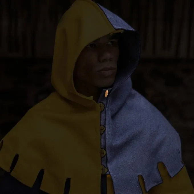 Burgschneider Cowl Dangereuse, Gauche, Bleu 2 Burgschneider Cowl Dangereuse, Gauche, Bleu – Image 2