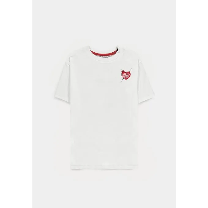 Difuzed DC Comics: The Suicide Squad - Harley Quinn Oversized White Women's T-Shirt Size XL 1 Difuzed DC Comics: The Suicide Squad - Harley Quinn Oversized White Women's T-Shirt Size XL