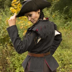 Epic Armoury Doublet Columbus, Gris Foncé 8 Epic Armoury Doublet Columbus, Gris Foncé -Tudor Soldes Magasin doublet columbus gris fonce 2