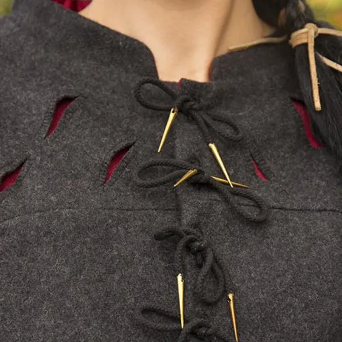 Epic Armoury Doublet Columbus, Gris Foncé 6 Epic Armoury Doublet Columbus, Gris Foncé – Image 6