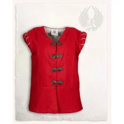 Mytholon Doublet De Laine Renaissance Geoffrey, Rouge