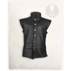 Mytholon Doublet En Cuir Tilly, Noir 8 Mytholon Doublet En Cuir Tilly, Noir -Tudor Soldes Magasin doublet en cuir tilly noir 2