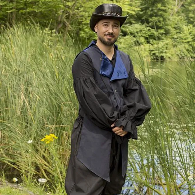 Epic Armoury Gilet Dorian, Bleu 4 Epic Armoury Gilet Dorian, Bleu – Image 4