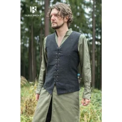 Burgschneider Gilet Femme Marian, Noir