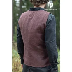 Burgschneider Gilet Maron, Marron 6 Burgschneider Gilet Maron, Marron -Tudor Soldes Magasin gilet maron marron 2