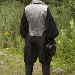 Epic Armoury Gilet Victorien Dorian, Gris -Tudor Soldes Magasin gilet victorien dorian gris 2