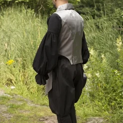 Epic Armoury Gilet Victorien Dorian, Gris -Tudor Soldes Magasin gilet victorien dorian gris 3