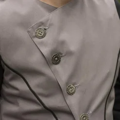 Epic Armoury Gilet Victorien Dorian, Gris -Tudor Soldes Magasin gilet victorien dorian gris 4