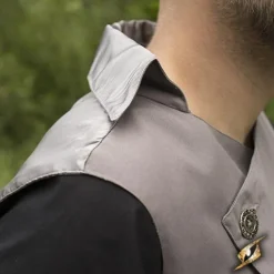 Epic Armoury Gilet Victorien Dorian, Gris -Tudor Soldes Magasin gilet victorien dorian gris 5