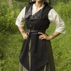 Epic Armoury Gilet Victorien Dorian, Noir