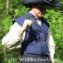 Epic Armoury Guerre Civile Anglais Doublet Bleu -Tudor Soldes Magasin guerre civile anglais doublet bleu 2